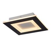 Squary LED Square Flush. Matt Black image