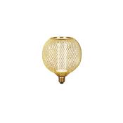 Wire Mesh Effect Globe Lamp - Gold Metal (4.5W, 4000K)