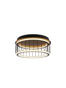 Circolo Cage Flush - Black Metal &amp; White Silicon image