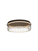 Circolo Cage Flush - Black Metal &amp; White Silicon image