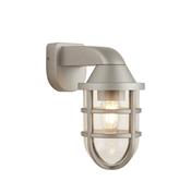 Seaside Outdoor Wall Light - Silver Plastic image