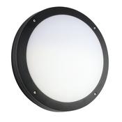 Luik plain black textured casing