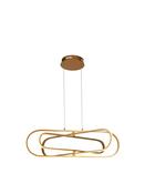 Clip Pendant - Gold Metal image