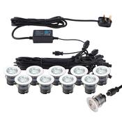 IkonPRO CCT 6500K/Blue 35mm kit IP67 0.75W cct