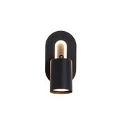 San Diego Wall Light, Matt Black Metal image