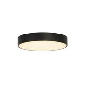 Palma LED Flush, Black Polycarbonate with White Diffuser image