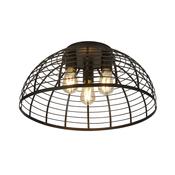 Vision Cage 3Lt Flush - Matt Black Metal image