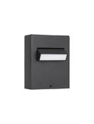 ZELDA Black Aluminium &amp; Anti-Glare Acrylic Diffuser LED 6 Watt 342Lm 3000K 100-240V IP65 L: 12 W: 7.2 H: 15 cm
