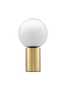 VITA Brass Gold Metal &amp; Gradient White Glass LED E27 1x12 Watt 230 Volt IP20 Bulb Excluded Cable Length: 190 cm D: 20 H: 35.5 cm