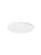 DIXIE White ABS &amp; Acrylic LED 24 Watt 220-240 Volt 2400Lm Selectable - CCT 3000K - 4000K - 6500K IP20 D: 30 H: 2.5 cm SELECTABLE CCT image