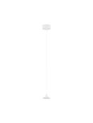 DRO Triac Dimmable White Aluminium LED 6 Watt 220-240 Volt 355Lm 3000K IP20 D: 9.2 H: 150 cm Adjustable Height image