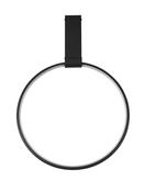 GARVE Triac Dimmable Sandy Black Aluminium &amp; Acrylic LED 30 Watt 230 Volt 1354Lm 3000K IP20 D: 40 H: 60 cm Adjustable