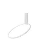 GARVE Triac Dimmable Sandy White Aluminium &amp; Acrylic LED 30 Watt 230 Volt 1354Lm 3000K IP20 D: 40 H: 60 cm Adjustable
