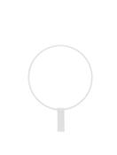 GARVE Triac Dimmable Sandy White Aluminium &amp; Acrylic LED 35 Watt 230 Volt 1559Lm 3000K IP20 D: 60 H: 80 cm Adjustable