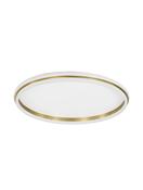 WILLOW Gold Aluminium &amp; Acrylic LED 52 Watt 230 Volt 6339Lm 3000K IP20 D: 60 H: 6 cm