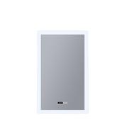 Rectangle Bathroom Mirror-Digital Clock,Demister Pad image
