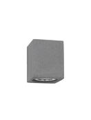 EMILE Gray Cement Glass Diffuser LED 5 Watt 200Lm 3000K 120-230V IP65 Light Down L: 9 W: 9.7 H: 11.2 cm image