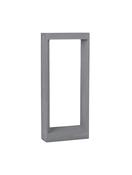 CAIRO Gray Cement Glass Diffuser LED 8 Watt 380Lm 3000K 120-230V IP65 L: 28 W: 10 H: 65 cm image