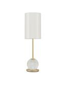 BRILLE Gold Aluminium &amp; Acrylic LED 13 Watt 230 Volt 685Lm 3200K IP20 Cable Length: 250 cm D: 15.4 H: 54.5 cm image
