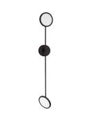 SCOPE Black Metal &amp; Acrylic LED 19 Watt 230 Volt 2494Lm 3000K IP20 L: 100 W: 10 H: 120 cm Rotatable image