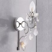 Crystal Ip44 Bathroom Wall Light image