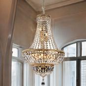 Aged Gold Imperial Crystal Chandelier image