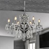 Matt Black Finish Toledo Crystal Chandelier image