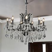 Matt Black Toledo Crystal Chandelier image