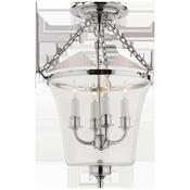 Sussex Bell Jar Flush Mount