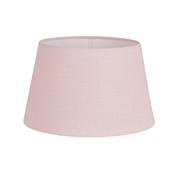 Pink Linen Drum Shade image
