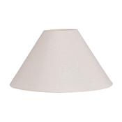 Cream Lain Linen Coolie Shade