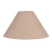 Oatmeal Plain Linen Coolie Shade image