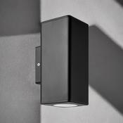 Polycarbonate Corrosion Proof Outdoor Wall Light - Black Finish image