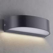 Dark Grey Polycarbonate Corrosion Proof Led Outdoor Wall Light image