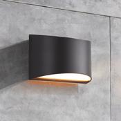 Dark Grey Polycarbonate Corrosion Proof Led Outdoor Wall Light image