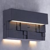 Make A Bold Architectural Statement With This Contemporary Exterior Wall Light. Featuring A Unique 3D Geometric Pattern And A Matte Black Finish, This Fixture Combines Form And Function In A Strikingly Modern Design.