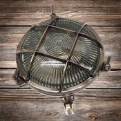 Ip44 Cast Brass Outdoor Bulkhead image