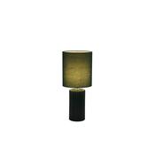 Groove 1Lt Table Lamp, Olive Green with matching Shade image