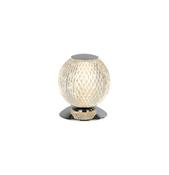 Allure Table Lamp, Chrome Metal &amp; Clear Acrylic image