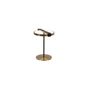 Aerial LED Table Lamp, Gold and Black Metal image
