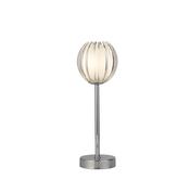 Blossom 1Lt Table Lamp, Chrome Metal, Clear Acrylic Shade image
