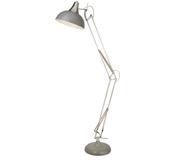 Goliath Task Lamp - Chrome &amp; Grey Metal image