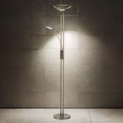 Antique Brass Led Mother And Child Floor Lamp image