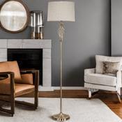 Antique Brass Floor Lamp image
