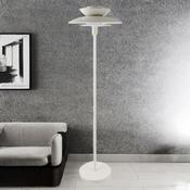 Beige Retro Style Metal Floor Lamp image