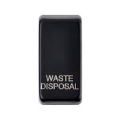 Grid Rocker Cover Marked "WASTE DISPOSAL"