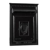 Traditional Irish Post in black for letters image