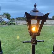 Victorian traditional cast iron lamp post 1.4m (H004) image