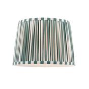 Laura Ashley Denwick Green Cotton Tapered Drum Shade 30cm/12 inch