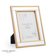 Laura Ashley Clemence Photo Frame Mirror and Gold Leaf
